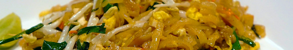 Eating Asian Fusion Halal Thai at Amina restaurant in Queens, NY.